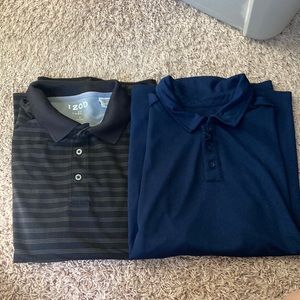 Lot of 2 Mens polo shirts size L